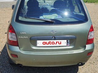 2009 Lada (ВАЗ) Kalina I, зелёный, 170000 рублей, вид 4