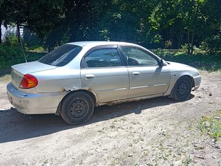 2007 Kia Spectra I Рестайлинг 2, серебристый, 130000 рублей, вид 2