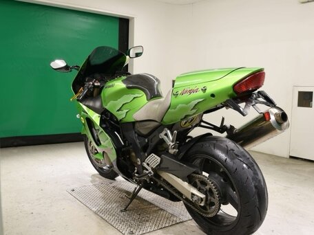 2004 Kawasaki ZX-12 Ninja, зелёный, 685000 рублей, вид 5