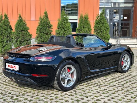 2019 Porsche Boxster T IV 718 (982), чёрный, 4790000 рублей - вид 12