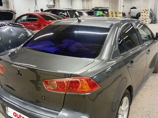 2008 Mitsubishi Lancer X, серый, 520000 рублей, вид 4
