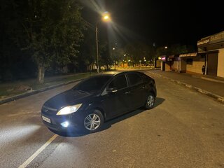 2010 Ford Focus II Рестайлинг, чёрный, 535000 рублей, вид 3