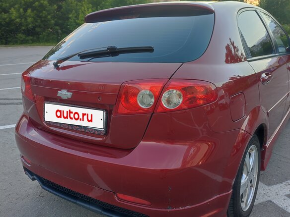 2007 Chevrolet Lacetti I, красный, 220000 рублей - вид 12