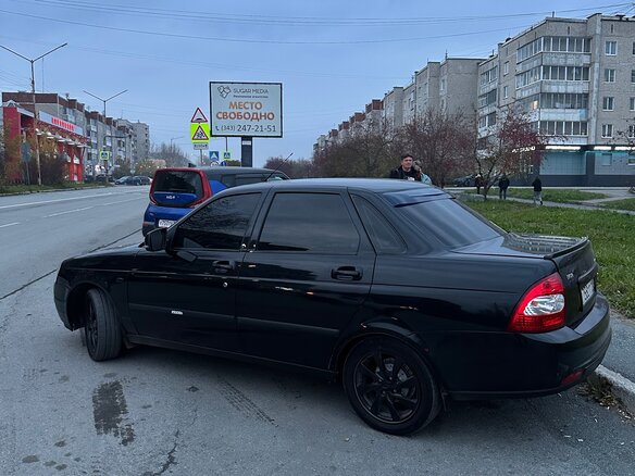 2011 Lada (ВАЗ) Priora I, чёрный, 350000 рублей - вид 16