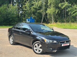 2008 Mitsubishi Lancer X, чёрный, 560000 рублей, вид 3
