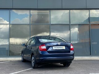 2014 Skoda Rapid Green Tec I, синий, 557000 рублей, вид 5