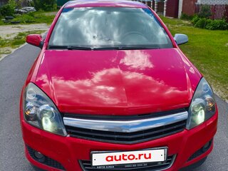 2008 Opel Astra H Рестайлинг, красный, 530000 рублей, вид 2