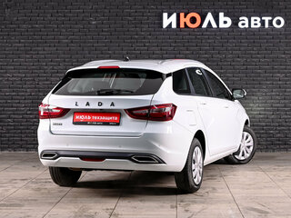 2024 Lada (ВАЗ) Vesta SW I Рестайлинг (NG), белый, 1530000 рублей, вид 4