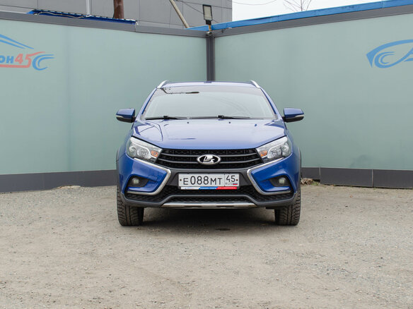 2021 Lada (ВАЗ) Vesta SW Cross I, синий, 1085000 рублей - вид 5