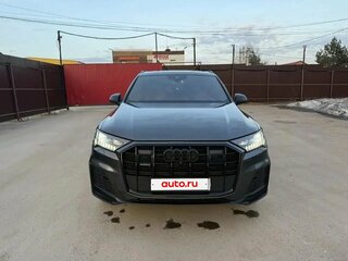 2021 Audi Q7 45 TDI II (4M) Рестайлинг, серый, 6800000 рублей, вид 2
