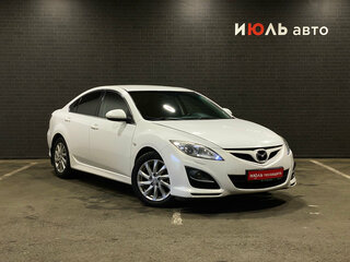2011 Mazda 6 II (GH) Рестайлинг, белый, 1100000 рублей, вид 3