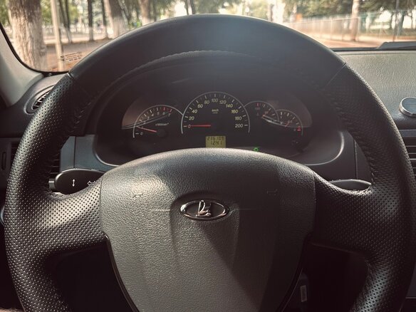 2009 Lada (ВАЗ) Priora I, пурпурный, 380000 рублей - вид 6