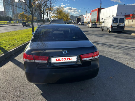 2006 Hyundai Sonata V (NF), чёрный, 500000 рублей, вид 2