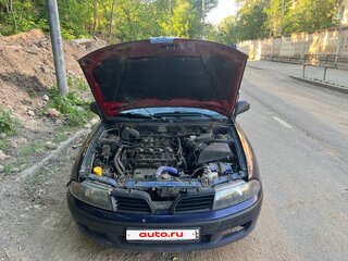 2002 Mitsubishi Carisma I Рестайлинг, синий, 220000 рублей, вид 4