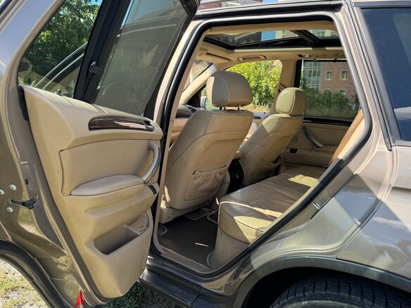 2005 BMW X5 3.0i I (E53) Рестайлинг, серый - вид 11