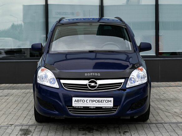 2011 Opel Zafira B Рестайлинг, синий - вид 7