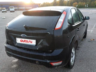 2010 Ford Focus II Рестайлинг, чёрный, 200000 рублей, вид 2