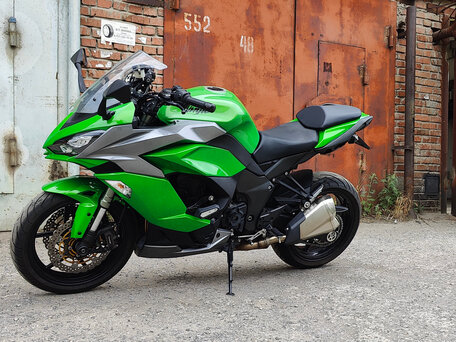 2018 Kawasaki Z 1000SX, зелёный, 850000 рублей, вид 1