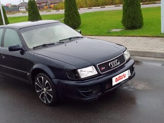 1992 Audi 100 S4 IV (C4), синий, 600000 рублей, вид 5
