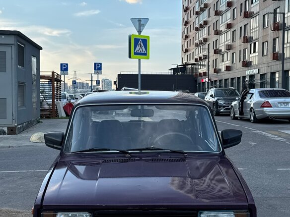 1997 Lada (ВАЗ) 2105, фиолетовый - вид 1
