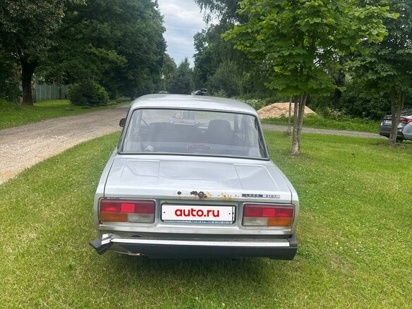 2010 Lada (ВАЗ) 2107, серебристый, 175000 рублей - вид 3