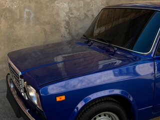 2007 Lada (ВАЗ) 2107, синий, 250000 рублей, вид 4