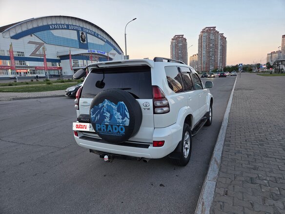 2002 Toyota Land Cruiser Prado 120 Series, белый, 2250000 рублей - вид 10