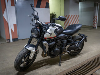 2021 Triumph Trident 660, белый, 729000 рублей, вид 1