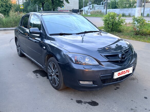 2006 Mazda 3 I (BK) Рестайлинг, серый, 430000 рублей - вид 4
