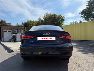 2018 Audi A3 III (8V) Рестайлинг, синий, 1799000 рублей, вид 4