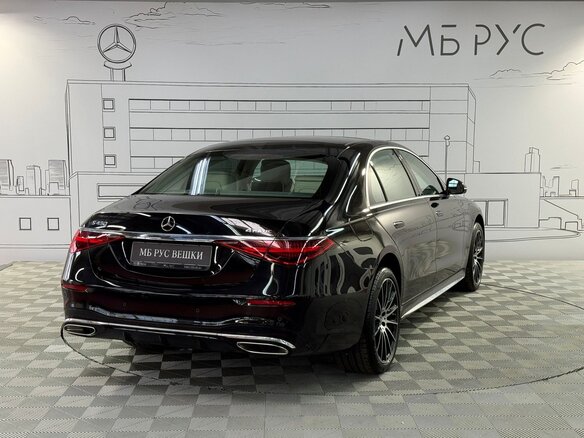 2021 Mercedes-Benz S-Класс 450 Long 4MATIC VII (W223), чёрный, 19499000 рублей - вид 5