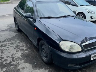 2008 Chevrolet Lanos I, чёрный, 187000 рублей, вид 3