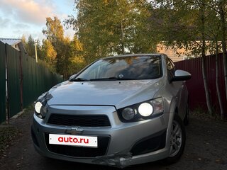 2012 Chevrolet Aveo II, серебристый, 500000 рублей, вид 1