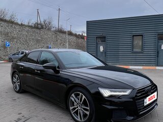 2021 Audi A6 45 TFSI V (C8), чёрный, 5500000 рублей, вид 4