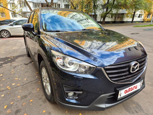 2015 Mazda CX-5 I Рестайлинг, синий, 2200000 рублей