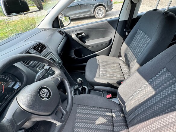 2016 Volkswagen Polo V Рестайлинг, белый - вид 8