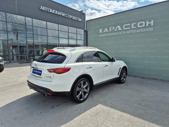 2011 Infiniti FX FX37 II (S51), белый - вид 1