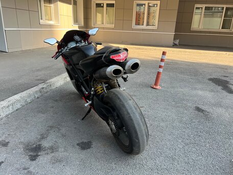 2011 Ducati 848, красный, 419000 рублей, вид 3