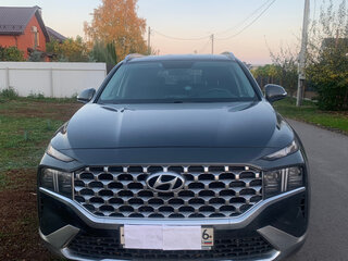 2021 Hyundai Santa Fe IV Рестайлинг, зелёный, 3300000 рублей, вид 5