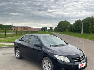 2009 Toyota Corolla X (E140, E150), чёрный, 700000 рублей, вид 4