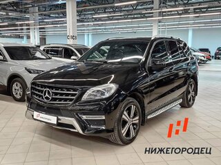 2015 Mercedes-Benz M-Класс 300 III (W166), чёрный, 1875000 рублей, вид 1
