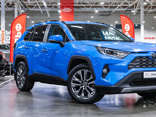 2021 Toyota RAV4 V (XA50), синий, 3289900 рублей, вид 5