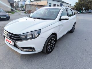 2017 Lada (ВАЗ) Vesta SW I, белый, 855000 рублей, вид 5