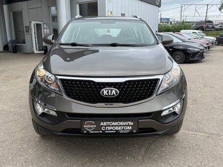2014 Kia Sportage III Рестайлинг, серый, 1365000 рублей, вид 1