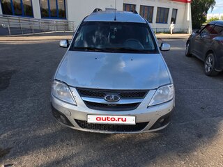 2014 Lada (ВАЗ) Largus I, серебристый, 520000 рублей, вид 1