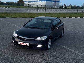2008 Honda Civic VIII, чёрный, 485000 рублей, вид 4
