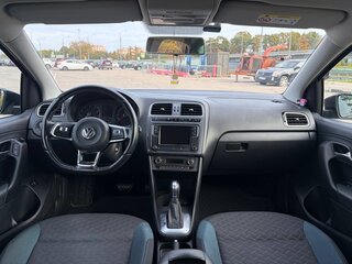 2019 Volkswagen Polo V Рестайлинг, чёрный, 1375000 рублей, вид 5