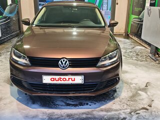 2014 Volkswagen Jetta VI, коричневый, 1100000 рублей, вид 1