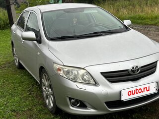 2008 Toyota Corolla X (E140, E150), серебристый, 799000 рублей, вид 3