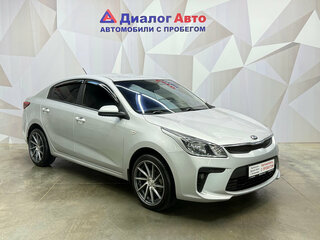 2018 Kia Rio IV, серебристый, 1270000 рублей, вид 3